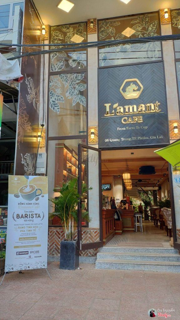 L'amant Cafe - Cafe Organic